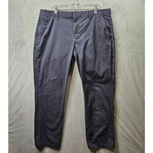 English Laundry Chino Pants Mens Size 40x30 Blue 5 Pockets Flat Front Casual